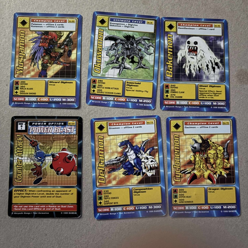 Ultimate Digimon Card Game Set - Blue and Yellow